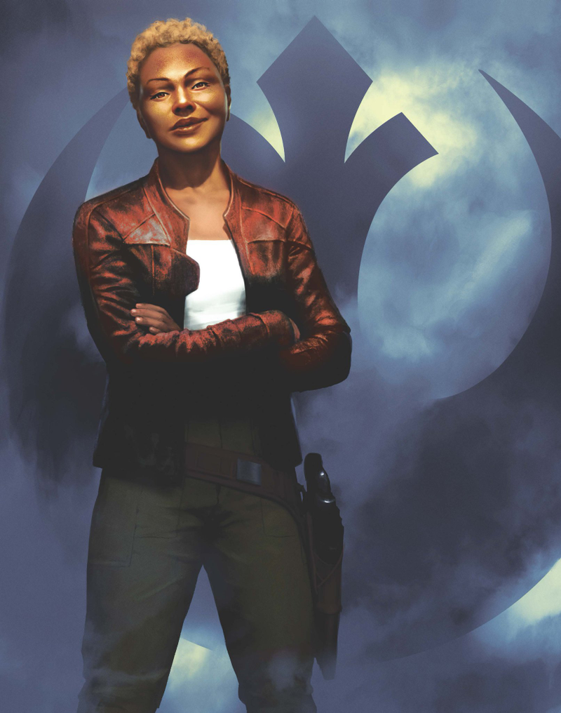 Illustration for article titled We Don't Know How These Characters Relate to Captain Phasma and We Love It